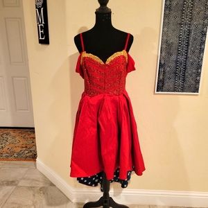 Hot topic wonder women formal dress in size M